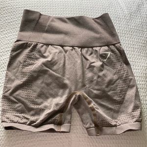 Gymshark Vital Seamless Shorts- Taupe